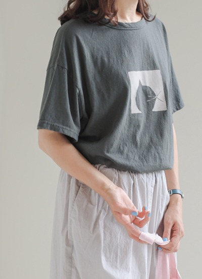 냥이 반팔 티셔츠(3C)